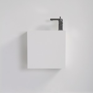 Lusso stone modul basin cloakroom small space saving.