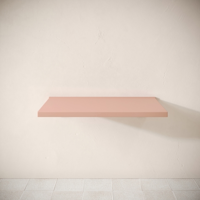 Bancone Blush Concrete Wall Mounted Countertop Shelf 1000 mm