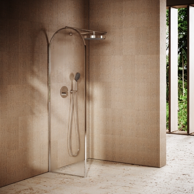 Casa Chrome Shower screens (All Sizes)