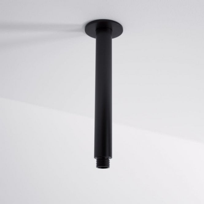 Ceiling Mount Shower Arm Matte Black