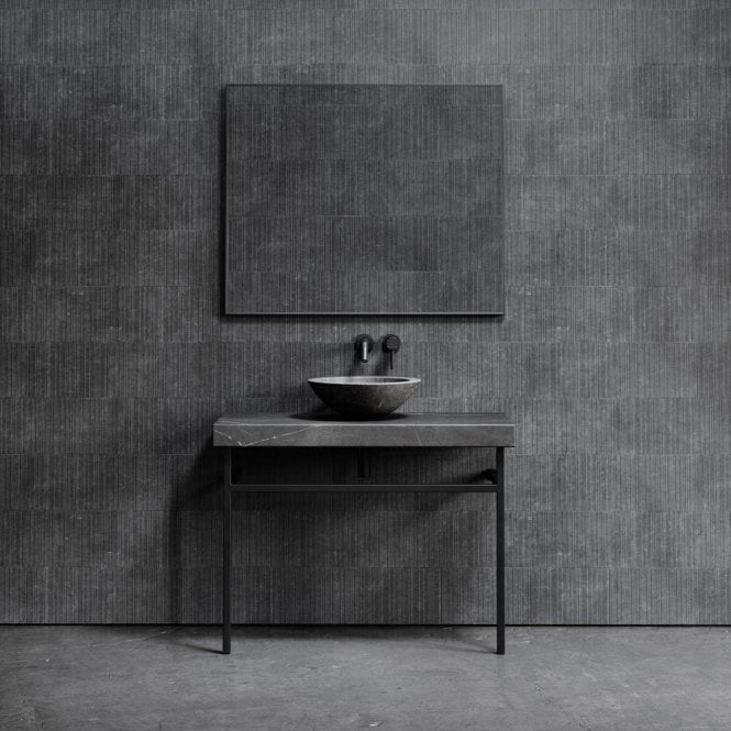 Lomazzo Pietra Grey Marble Countertop Vanity Unit 1000mm