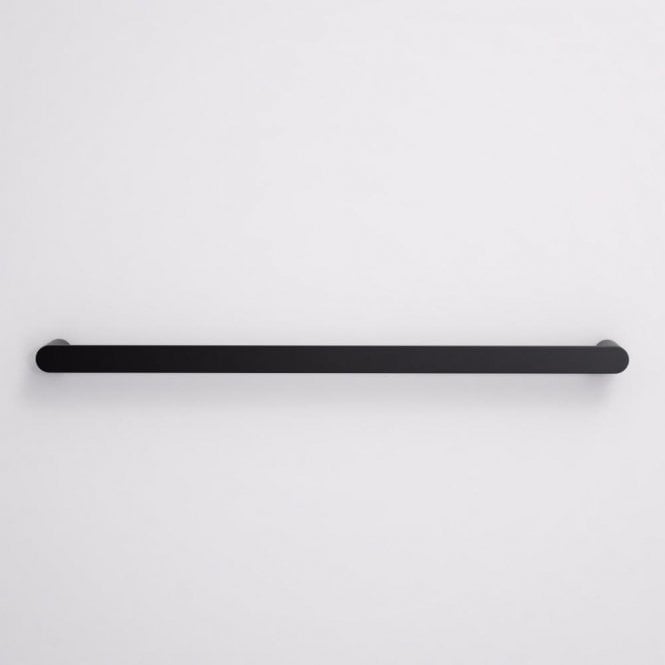 Luxe Matte Black Towel Bar Rail 600mm