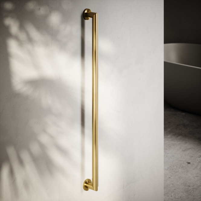 Mayfair Brushed Gold Doc M Grab Rail 1000mm