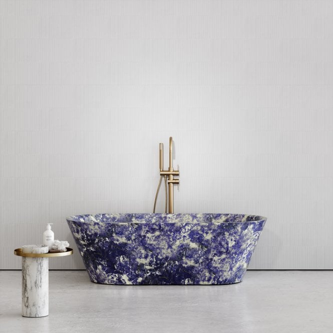 Muse Bolivian Blue Marble Sodalite Bath 1700mm