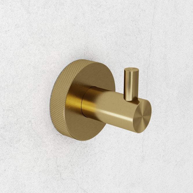 Urban Brushed gold Robe Towel Hook