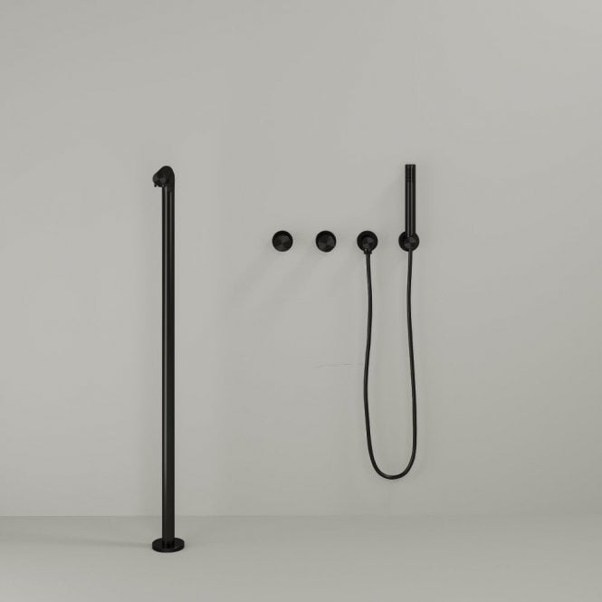 Urban Gunmetal Floorstanding Bath Shower Mixer Tap